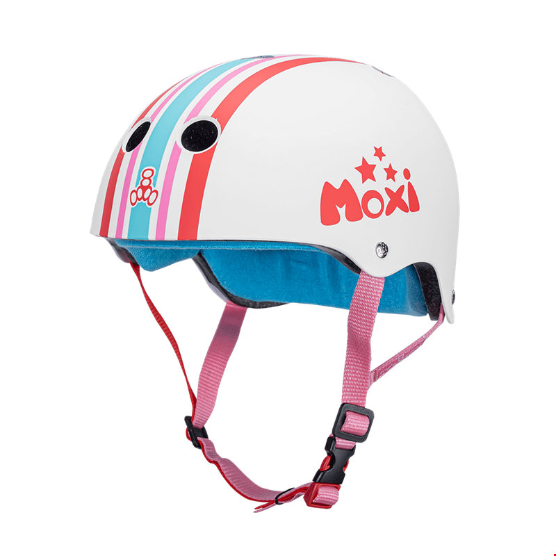 Moxi Stripey Helmet