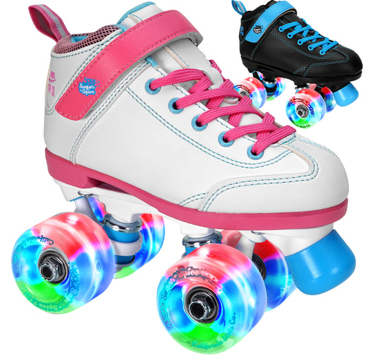 Sure-Grip Sugar & Spice Lite Up Kids Skate