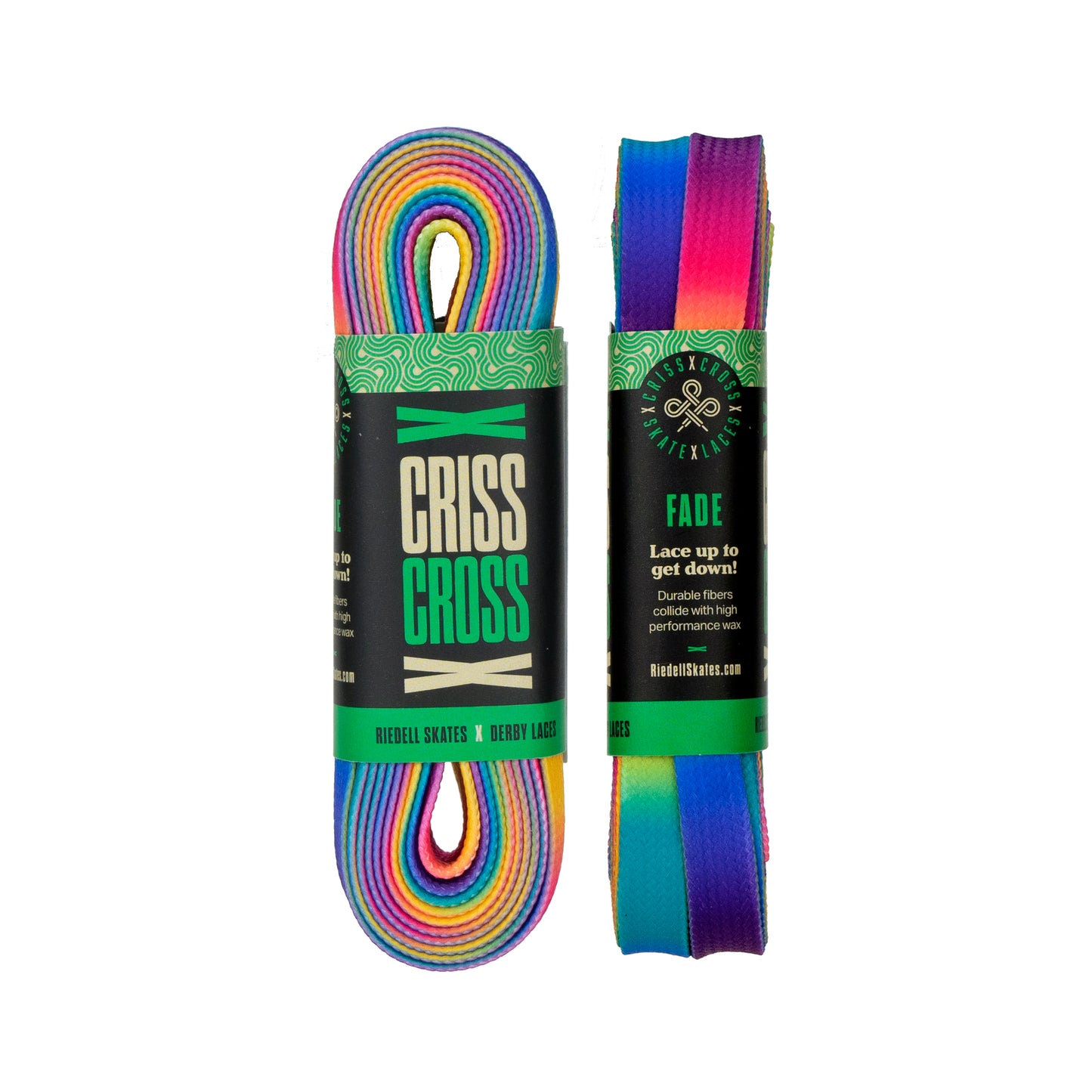 Criss Cross X Derby Laces - Fade