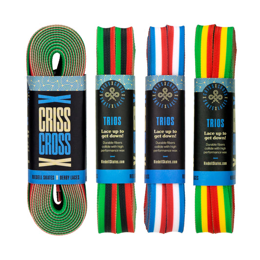 Criss Cross X Derby Laces - Trios