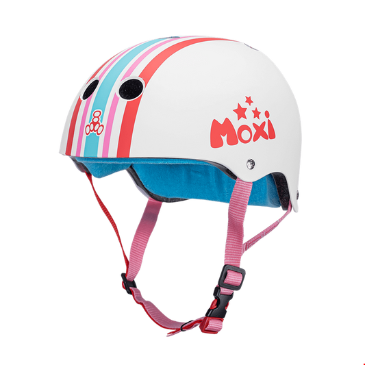 Moxi Stripey Helmet